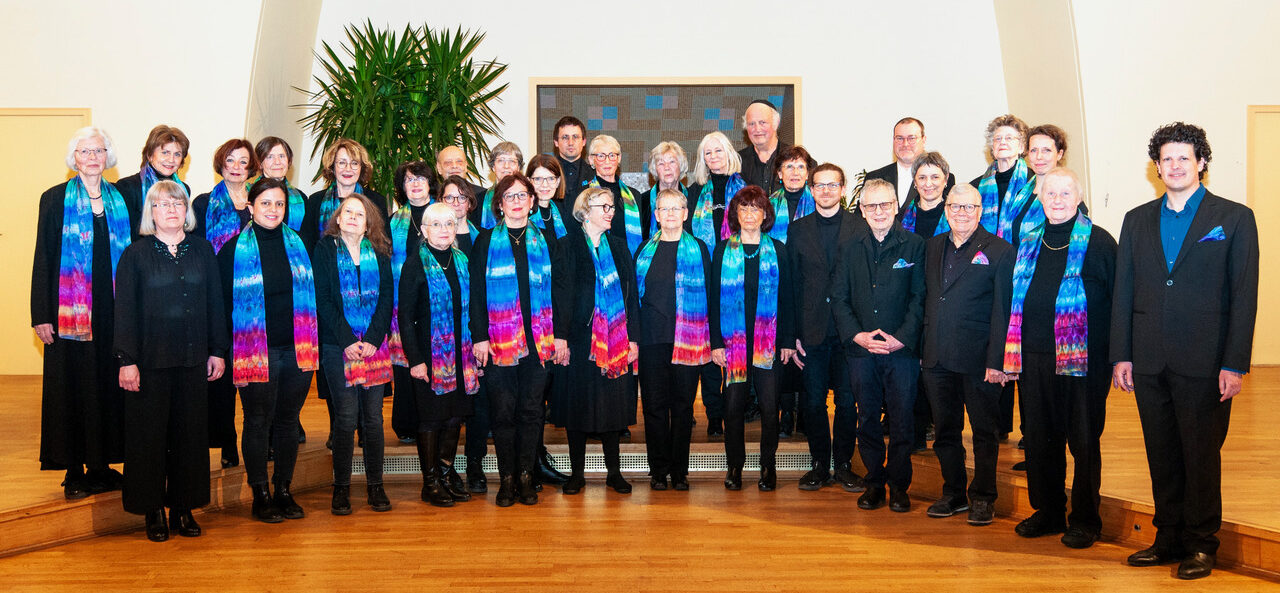 Der Shalom-Chor-Berlin in Konzertkleidung